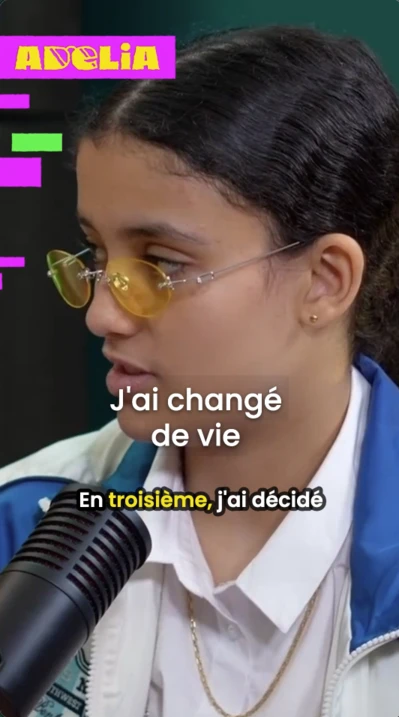 Tournage podcast Adelia les métiers du numérique